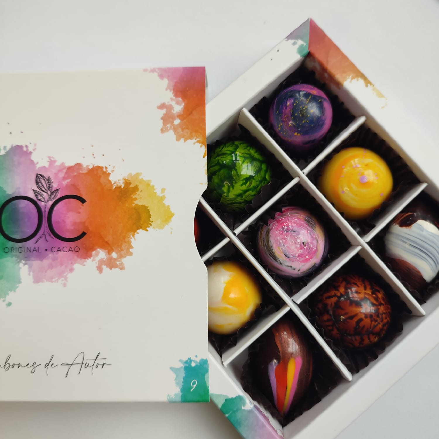 9 BOMBONES DE AUTOR