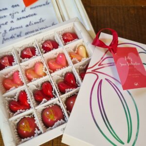 Caja 16 bombones Amor Amoc